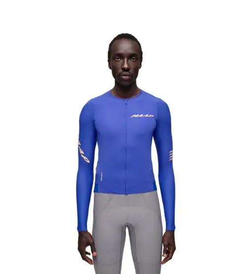 Maap Emerge LS - maglia ciclismo manica lunga - uomo Blue