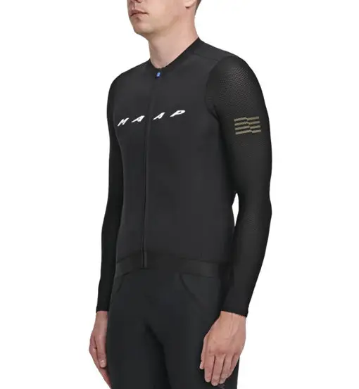 Maap Evade Pro Base LS 2 0 - maglia ciclismo a manica lunga - uomo Black