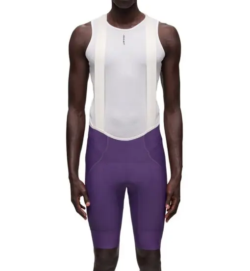 MAAP Pantaloncini con bretelle Team Evo Lillà