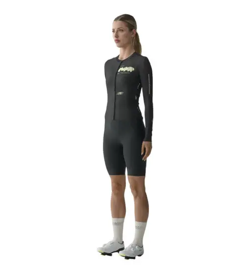 Maap W s Aerate Team Bib Evo Cargo - pantaloncini ciclismo - donna Black