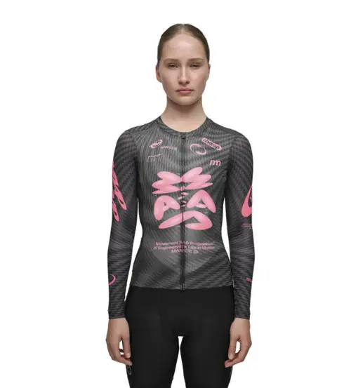 Maap Women Spectrum Pro Air LS 3 0 - maglia ciclismo maniche lunghe - donna Black