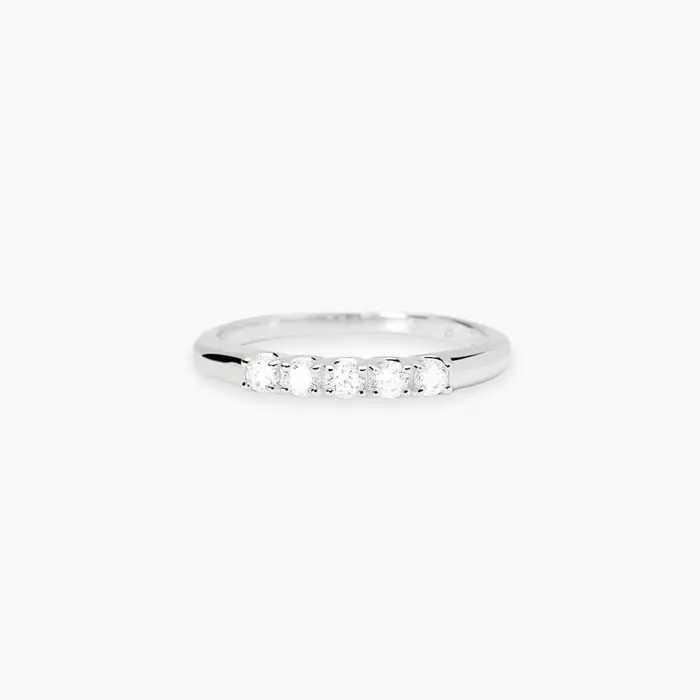 MABINA Anello In Argento 925 Diamanti Lab Grown 150