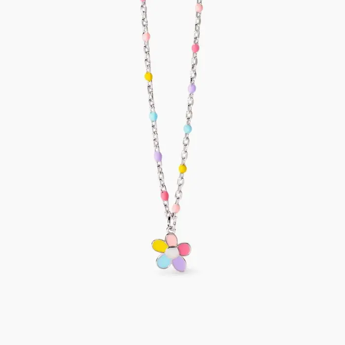 MABINA Gargantilla De Plata 925 Esmalte