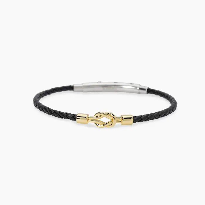 Mabina Gioielli Bracciale In Nylon Con Nodo Centrale Da Uomo Il Marinaio
