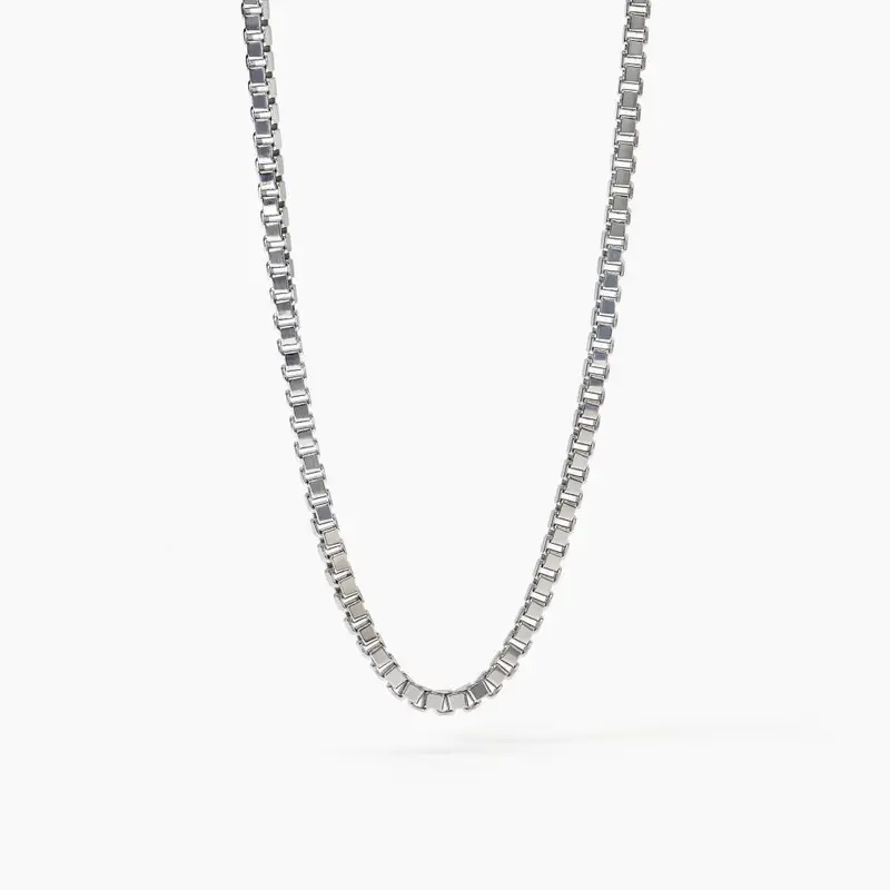 Mabina Gioielli Collana In Argento Con Catena Veneta Box