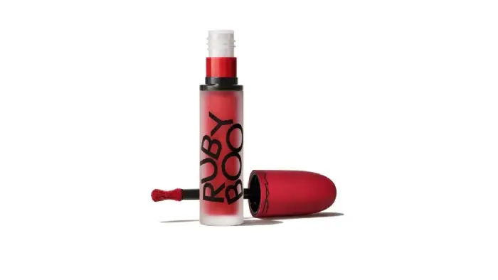 Mac cosmetics MAC Powder Kiss Rossetto Liquido Opaco Ruby Boo Rosso 5 ml