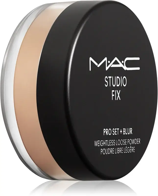 Mac cosmetics Mac Set Studio Fix Pro + Polvere leggera - Cipria 6,5 g Medium Deep