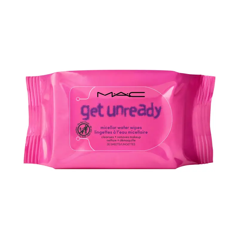 MAC Detergenti Get Unready Micellar Water Wipes - Salviettine viso