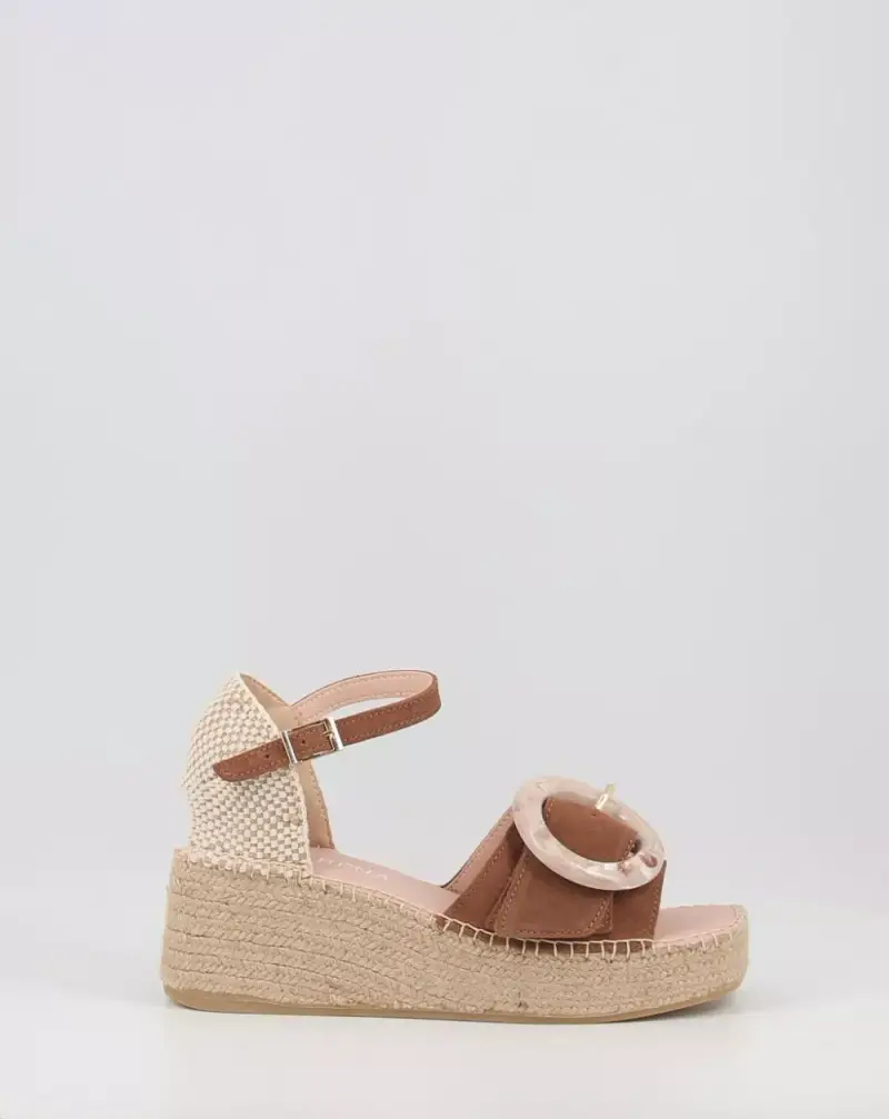 Macarena Espadrillas ANISA19 Marrone Misurare - 37, Colore - Marrone