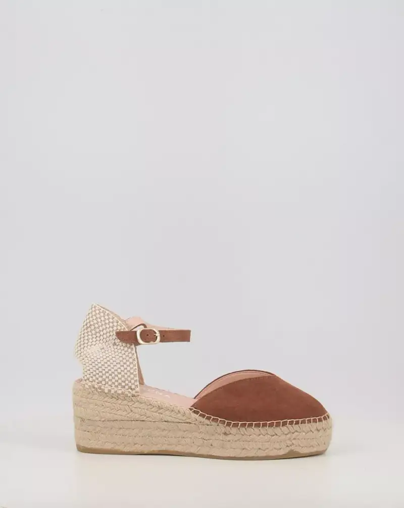 Macarena Espadrillas JAVA22 Marrone Misurare - 36, Colore - Marrone