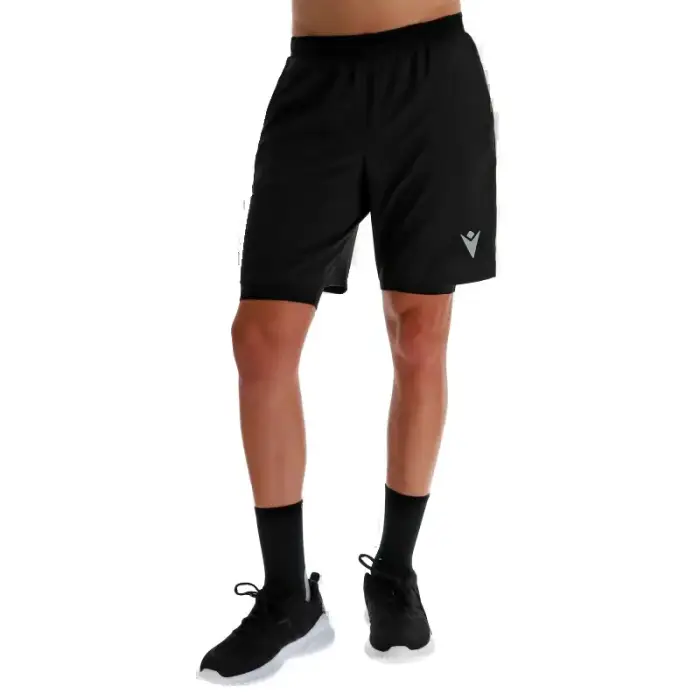 Macron Pantaloncini Padel Matias Noir