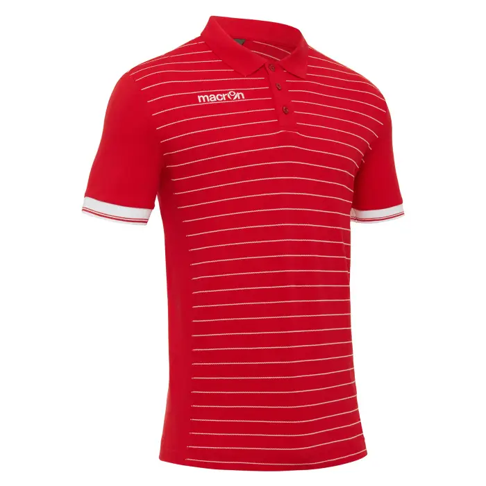 Polo Macron Jungle Rouge