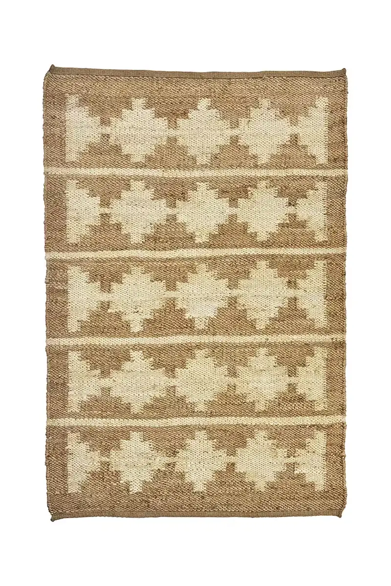 Madam Stoltz tappeto di iuta 120 x 180 cm Beige