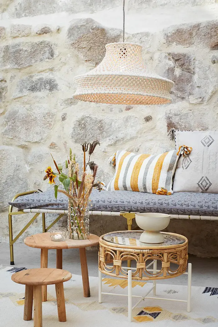 tappeto in cotone 120 x 180 cm Multicolore miniatura 3