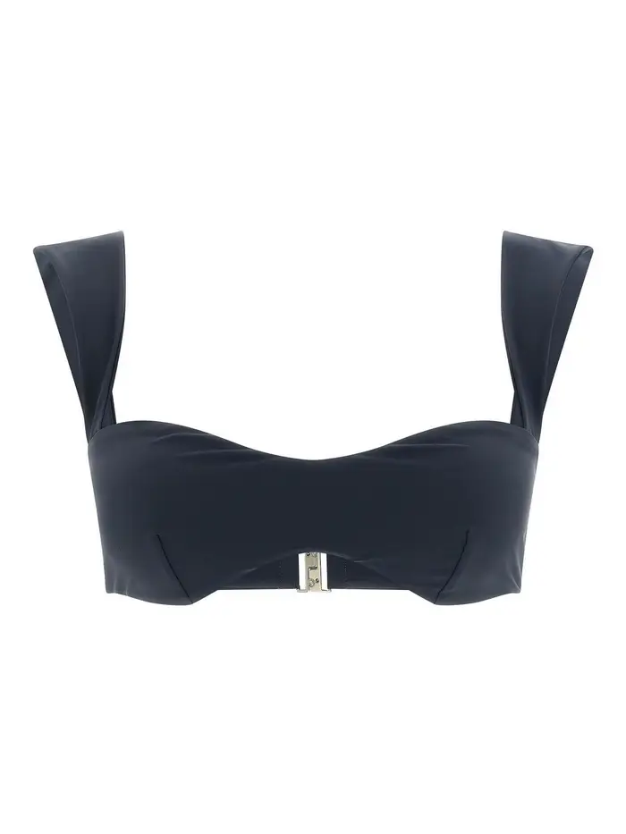 Magda Butrym 01 Parte superiore del bikini Grigio