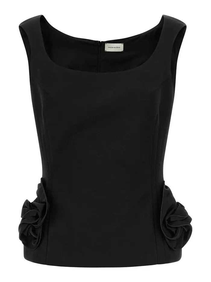 Magda Butrym Blusa Nero