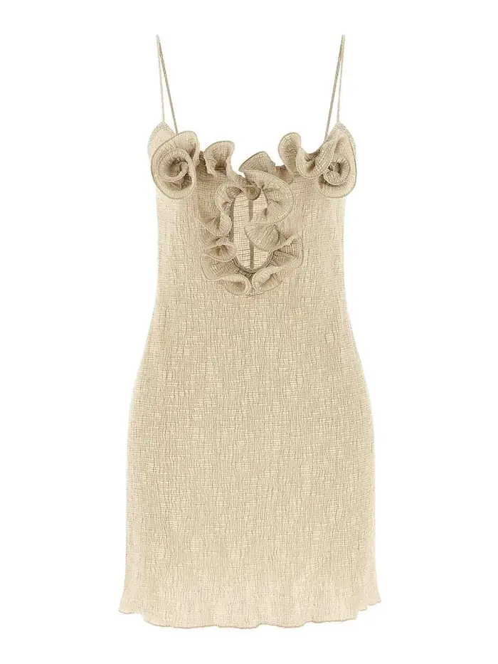 Magda Butrym Vestito Beige