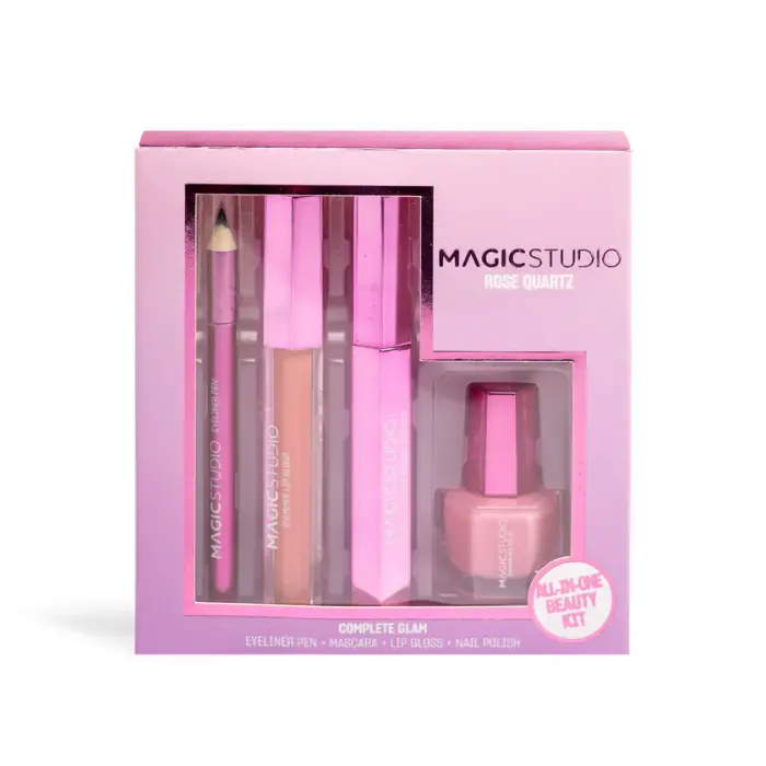 Cofanetto Trucco Glamour Al Quarzo Rosa 1 unità