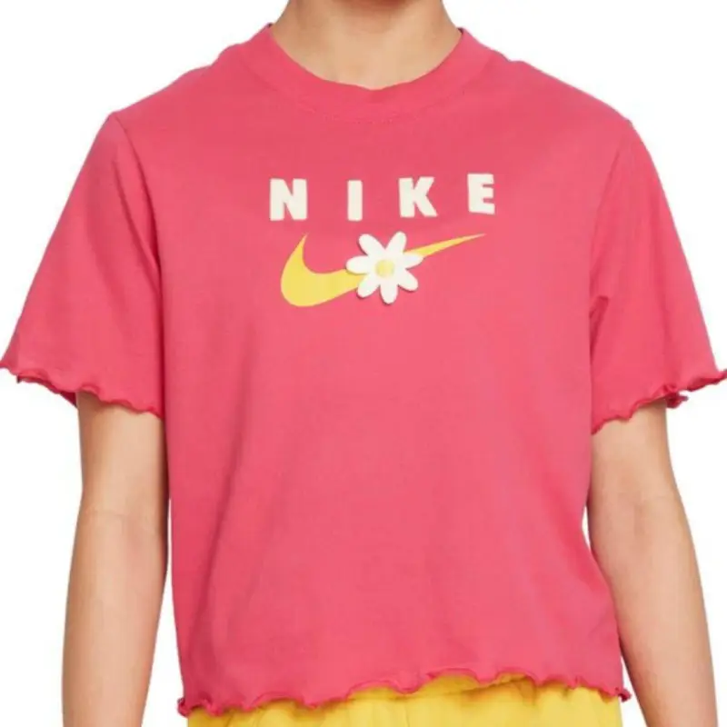 Maglia a Maniche Corte per Bambini Nike DO1351 666 Rosa | Nike