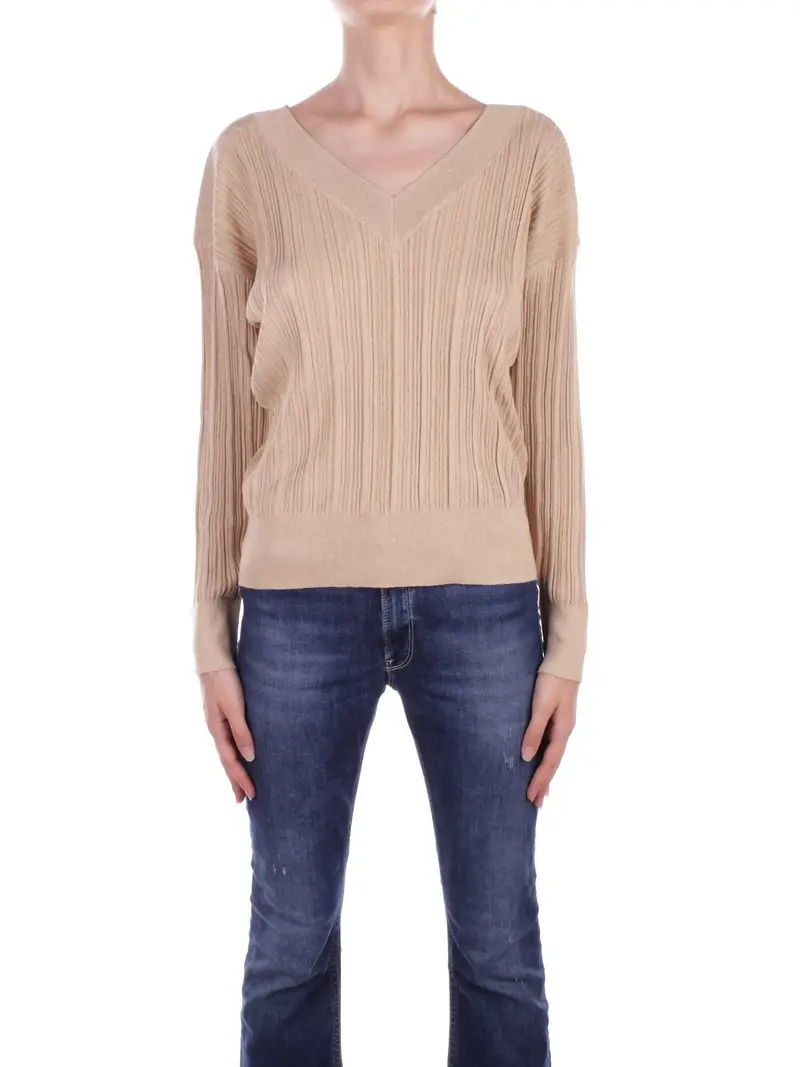 LIU JO Maglia Donna Gold Maglia chiusa m/l over