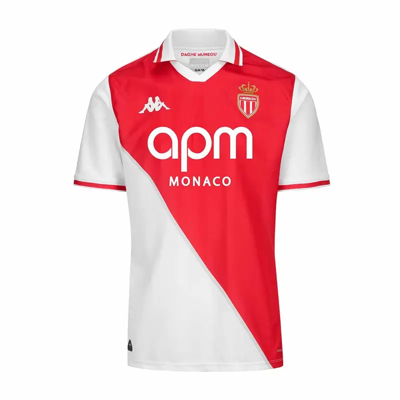 Kappa Maglia Home AS Monaco 2024