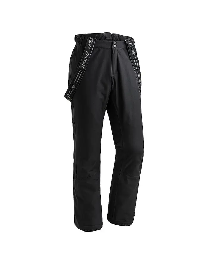 maier sports Pantaloni da sci da uomo Anton Slim 2 0 nero | 60 (lang)