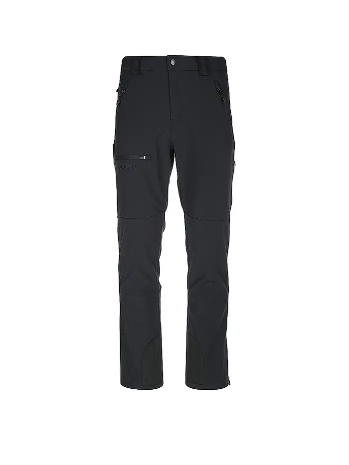 Pantaloni da trekking softshell da uomo Adakit nero |