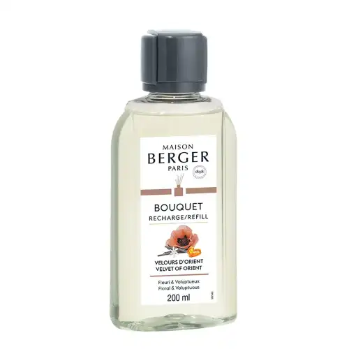 Maison Berger Paris Bouquet Parfumé Ricarica per Diffusore Velours d Orient 200ml - Profumo per Diffusore