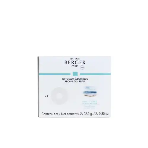 Maison Berger Paris Diffuseur Électrique Ricarica per Diffusore Nomade - Vent d Ocean - Profumo per Diffusore