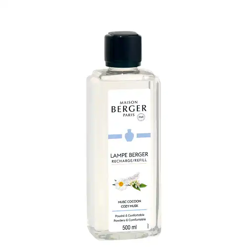 Maison Berger Paris Parfum de Maison Musc Cocoon 500ml - Profumo per Lampada Catalitica