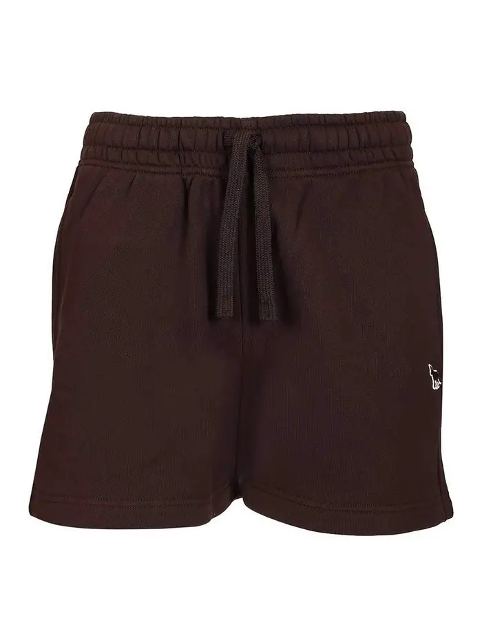 Maison Kitsuné Pantaloncini da jogging per bambina Marrone