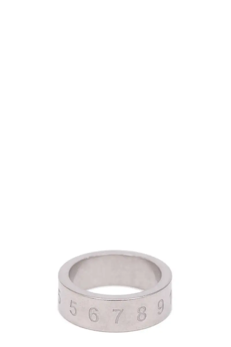 MAISON MARGIELA Anello 'Number Reference' Argento