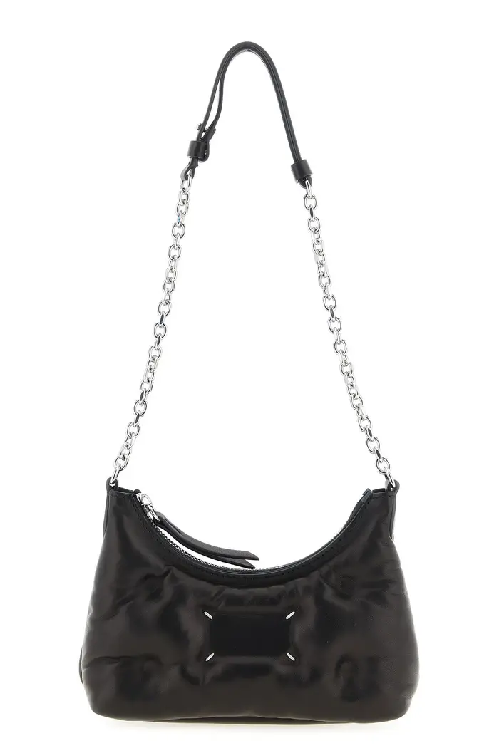 MAISON MARGIELA Borsa A Spalla Glam Slam Hobo Micro Nero