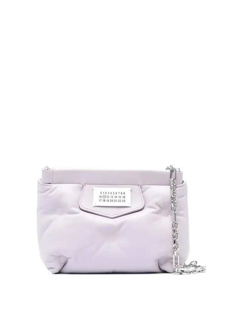 Maison Margiela Borsa mini glam slam da red carpet Metallico