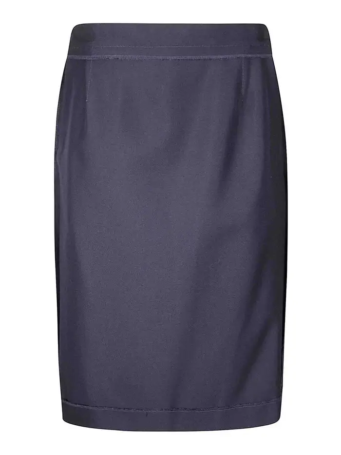 Maison Margiela Gonna midi asimmetrica Blu