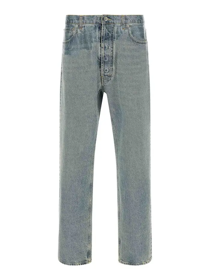 Maison Margiela Jeans nastrati Blu