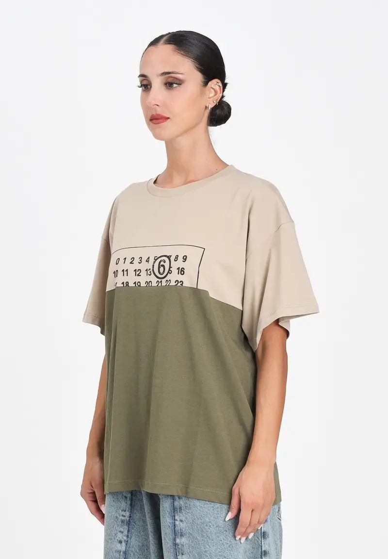 MAISON MARGIELA T-shirt Donna Beige 1883409