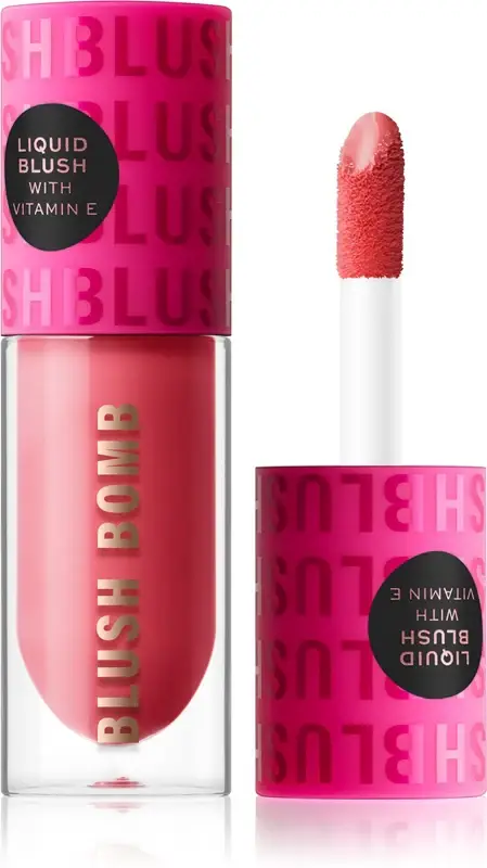 Makeup Revolution Bomb blush in crema colore Savage Coral 4,6 ml