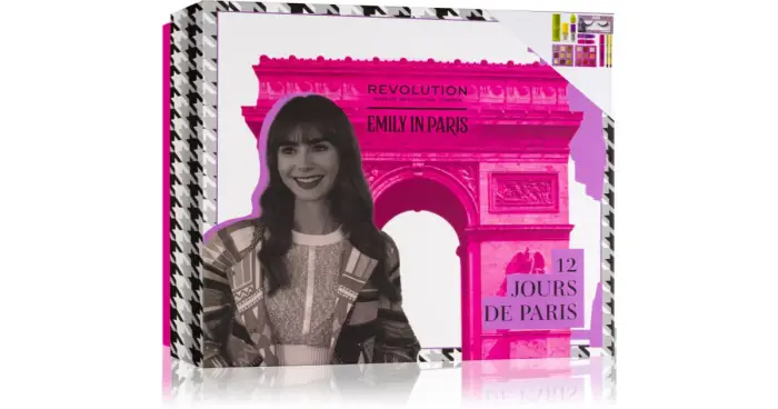 Makeup Revolution Calendario dell Avvento di Emily In Paris 12 Jours De Paris