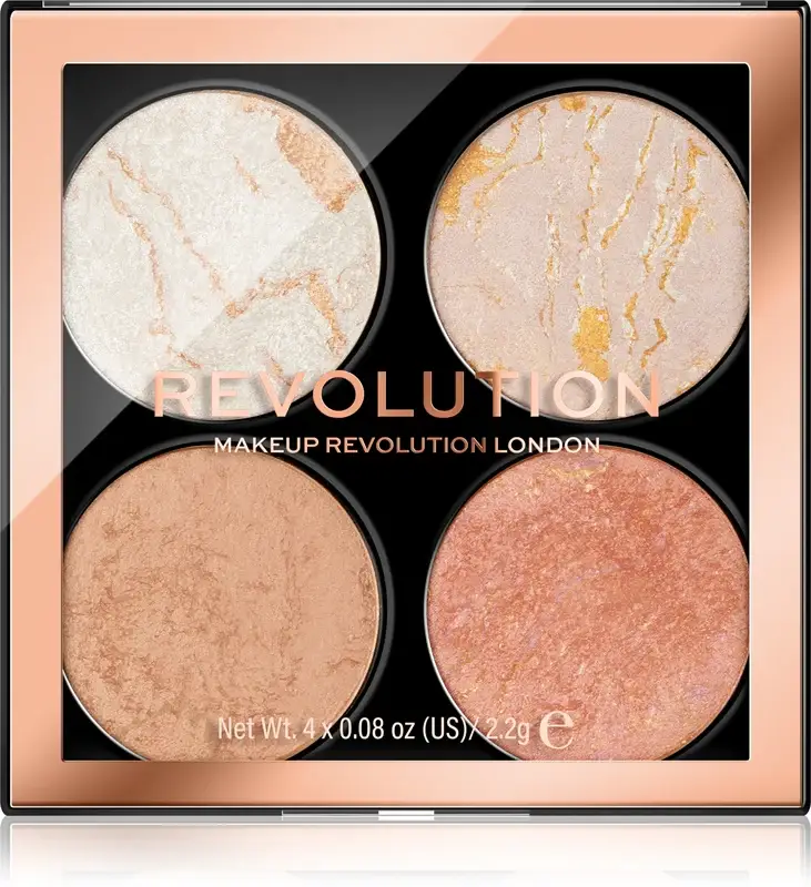 Makeup Revolution Cheek Kit palette per il viso colore Take a Breather 4 x 2.2 g