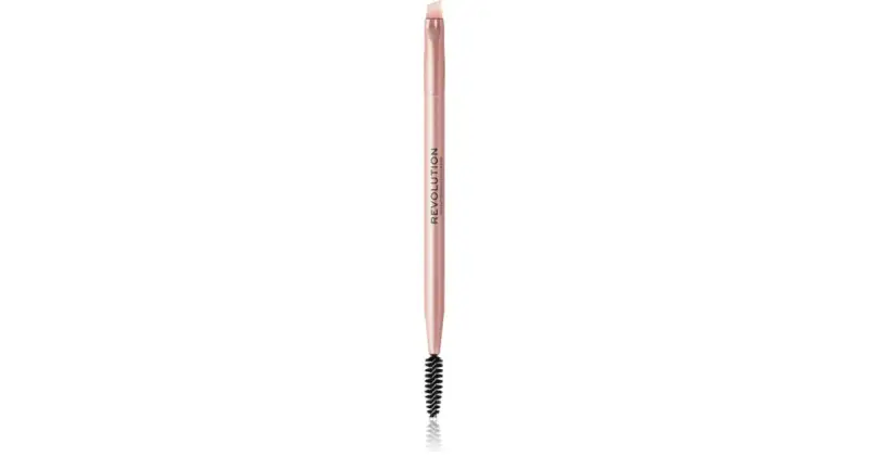 Makeup Revolution Create pennello doppio per sopracciglia R1