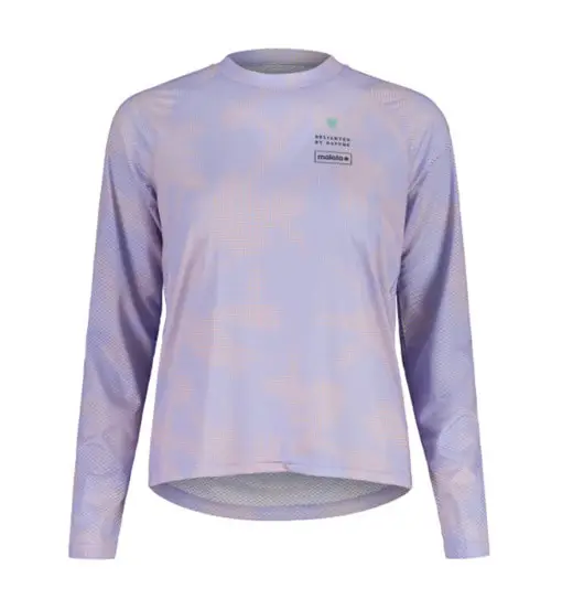 maloja BaldoM - maglia ciclismo maniche lunghe - donna Light Purple