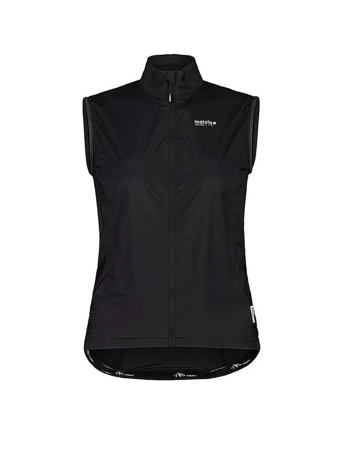 Maloja Gilet Donna Nero 4483809