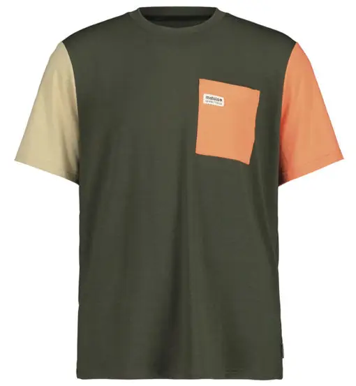 Maloja T-shirt Uomo Verde 4345014
