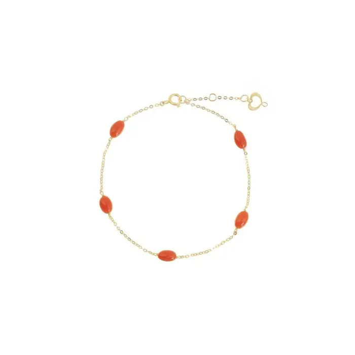 MAMAN ET SOPHIE Bracciale 18Kt Corallo