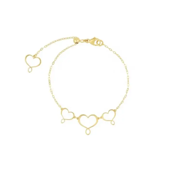 MAMAN ET SOPHIE Bracciale Maman Tre Cuori