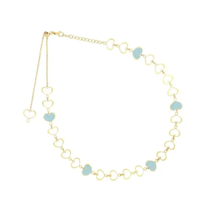 MAMAN ET SOPHIE Girocollo Chocker Maman Turchese