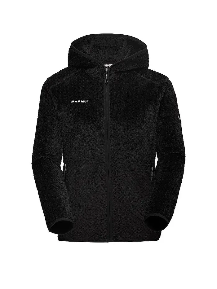 mammut Giacca in pile da donna Innominata Hoodie nero