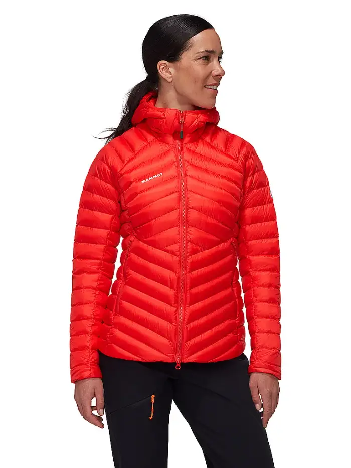 mammut Isogiacca da donna con cappuccio Broad Peak IN rosso