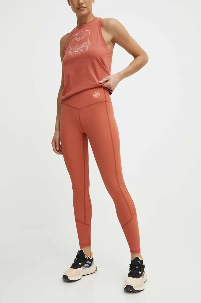 mammut leggins sportivi Massone donna colore rosa Rosso